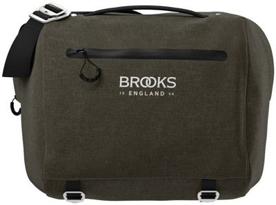 Brooks England Scape Compact Handlebar Bag - Mud Green - 10 Litre, Mud Green